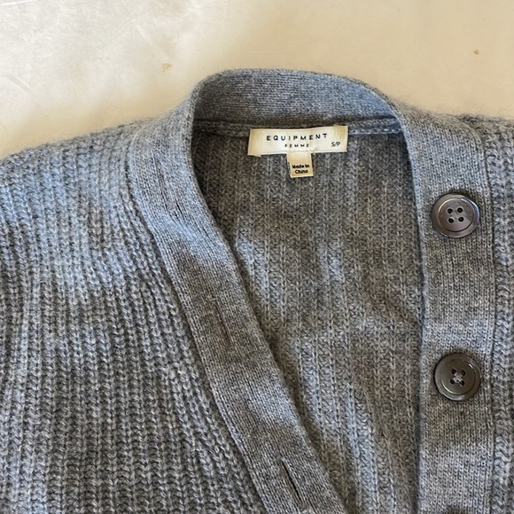 Equipment Cashmere Cardigan - Picture 2 of 4